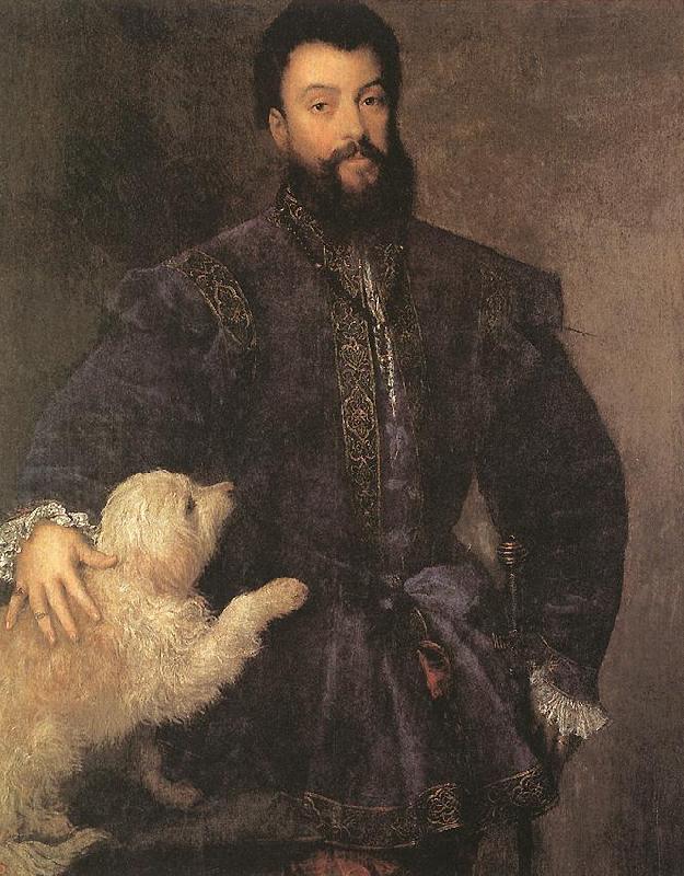 TIZIANO Vecellio Federigo Gonzaga, Duke of Mantua r